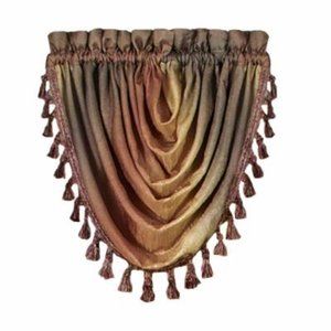 *SALE*  Achim Ombre Waterfall  Valance 1PANEL - Autumn 1974